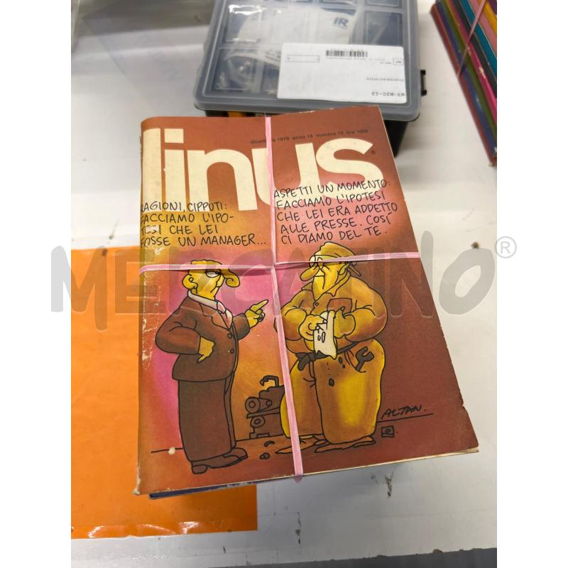 LINUS FUMETTI COLLEZIONE 12 VOL COMPLETI ANNO 1979 | Mercatino dell'Usato Teramo 1