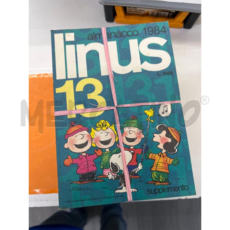 LINUS FUMETTI COLLEZIONE 12 VOL COMPLETI ANNO 1984 | Mercatino dell'Usato Teramo 1