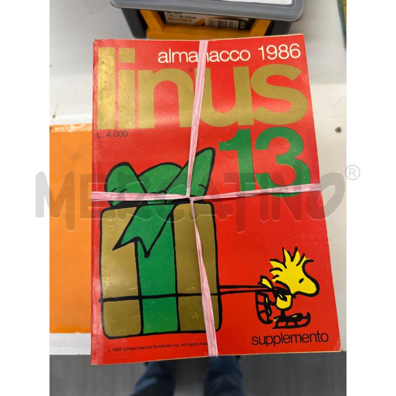LINUS FUMETTI COLLEZIONE 12 VOL COMPLETI ANNO 1986 | Mercatino dell'Usato Teramo 1