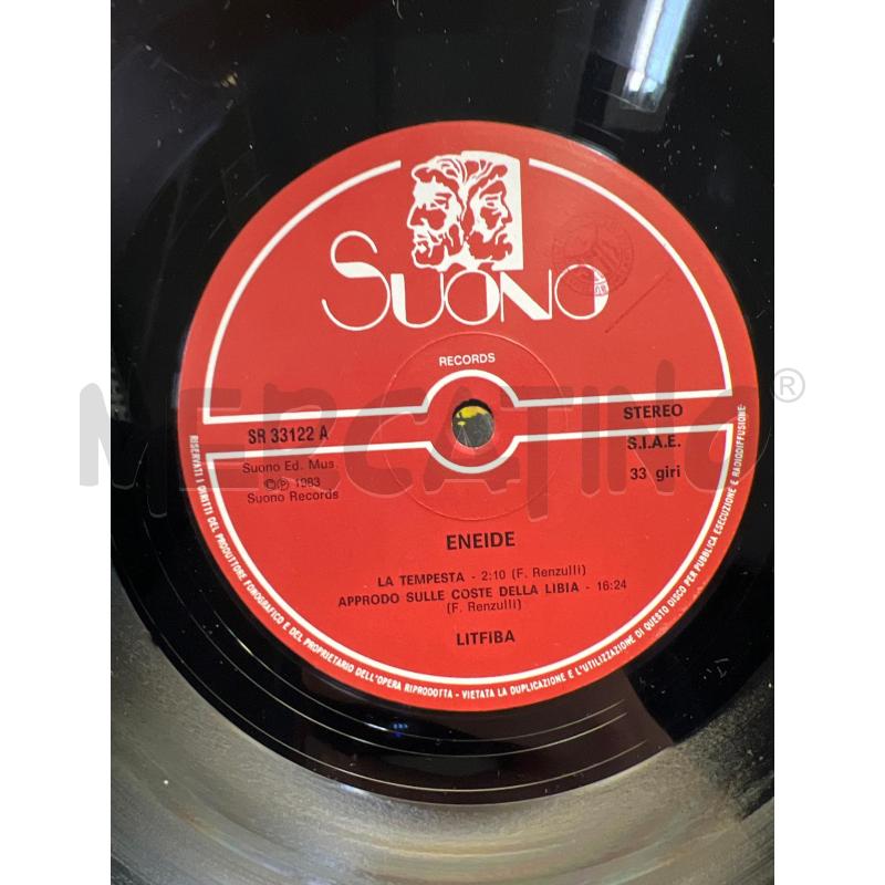 LITFIBA ENEIDE DI KRYPTON 1990 ITALIAN PRESSING LP 33 VINYL - RARISSIMO | Mercatino dell'Usato Teramo 5