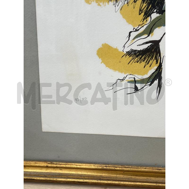 LITOGRAFIA MURER 1979 97 DI 100 ROSE | Mercatino dell'Usato Teramo 4