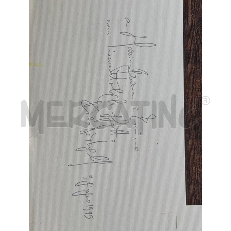 LITOGRAFIA PIERO DE ANGELIS AUTOGRAFATA GIUGNO 1995 - RAFIGURAZIONE - PROSPETTIVA TEMPLIO  | Mercatino dell'Usato Teramo 2