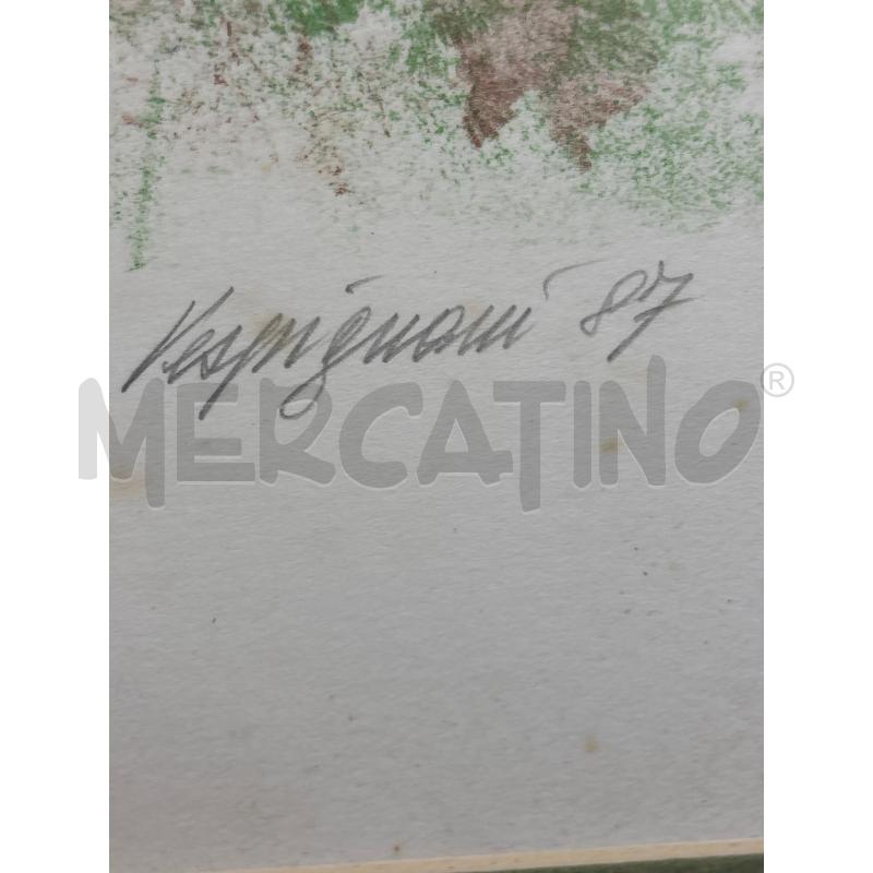 LITOGRAFIA RENZO VESPIGNANI 87 98 DI 150 PAESAGGIO URBANO | Mercatino dell'Usato Teramo 3