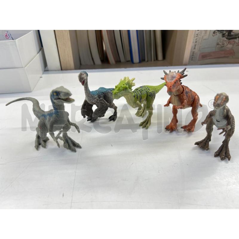 LOTTO PZ 5 DINOSAURI JURASSIC WORLD | Mercatino dell'Usato Teramo 1