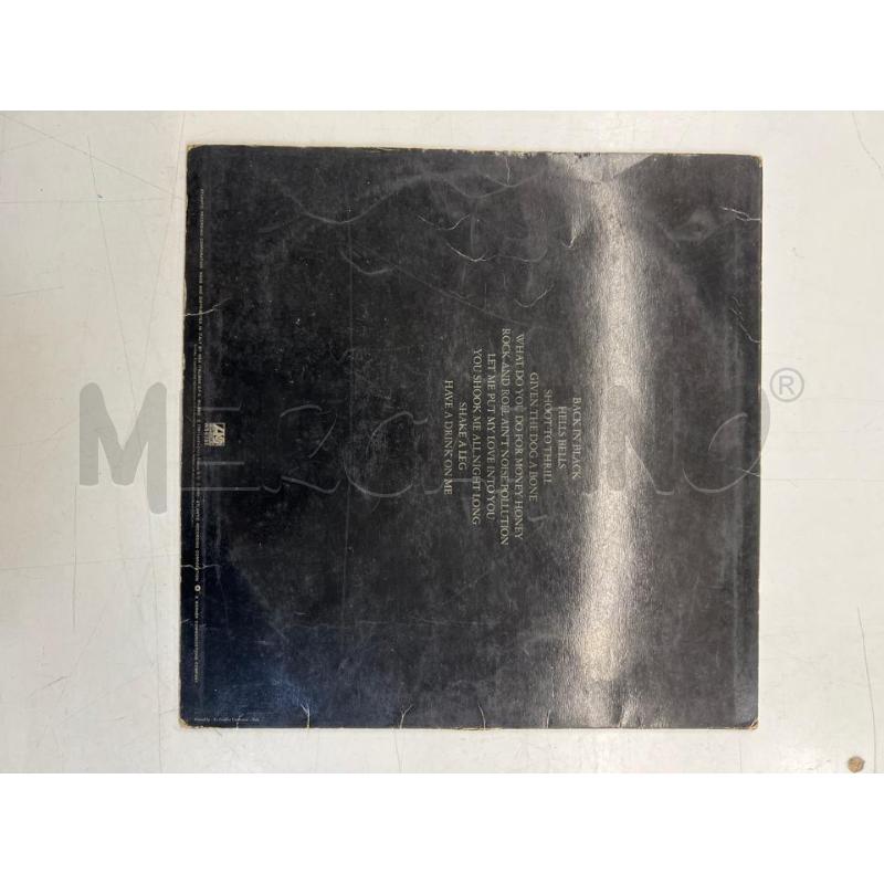 LP VINILE AC DC BACK IN BLACK  | Mercatino dell'Usato Teramo 2
