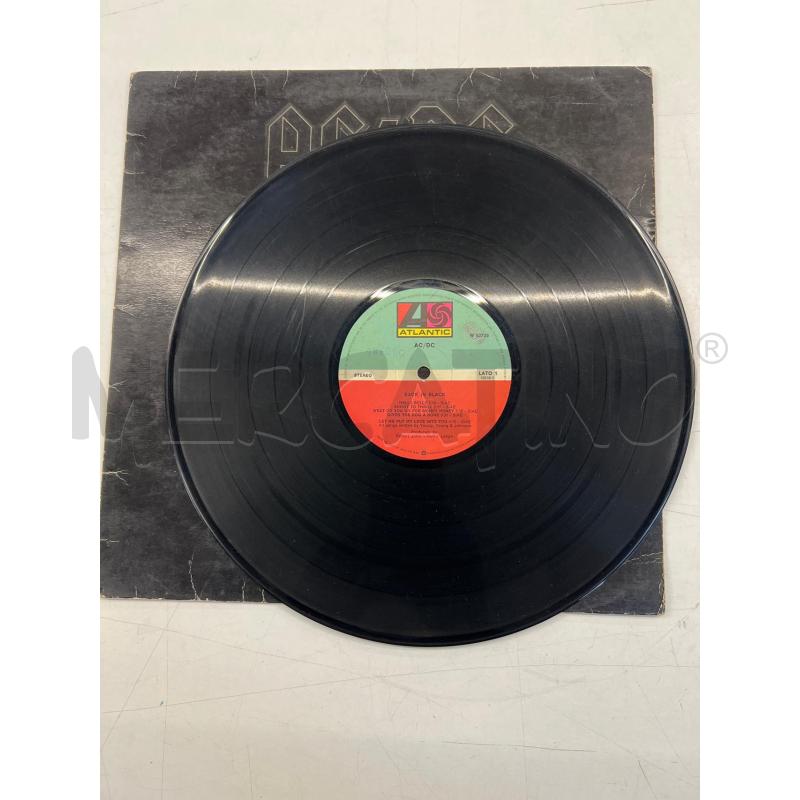 LP VINILE AC DC BACK IN BLACK  | Mercatino dell'Usato Teramo 4