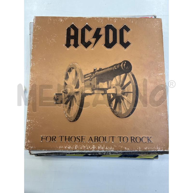 LP VINILE AC DC FOR THOSE ABOUT TO ROCK | Mercatino dell'Usato Teramo 1