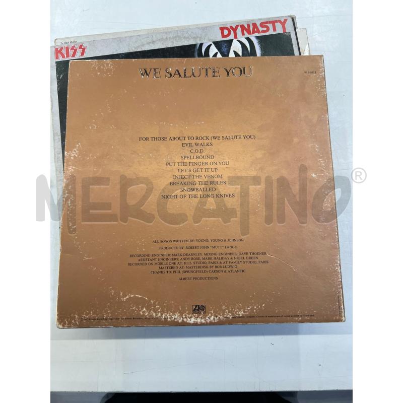 LP VINILE AC DC FOR THOSE ABOUT TO ROCK | Mercatino dell'Usato Teramo 2