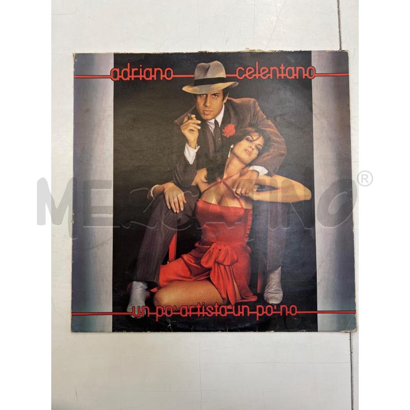 LP VINILE ADRIANO CELENTANO UN PO ARTISTA UN PO NO | Mercatino dell'Usato Teramo 1