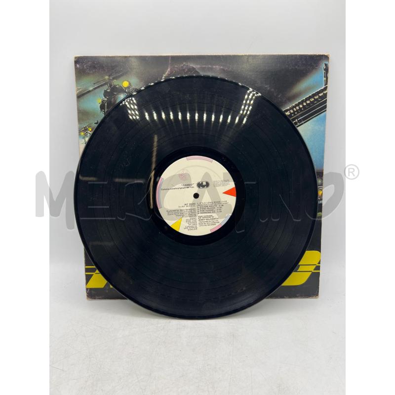 LP VINILE DISCO RAMBO COLONNA SONORA ORIGINALE SYLVESTER STALLONE | Mercatino dell'Usato Teramo 2