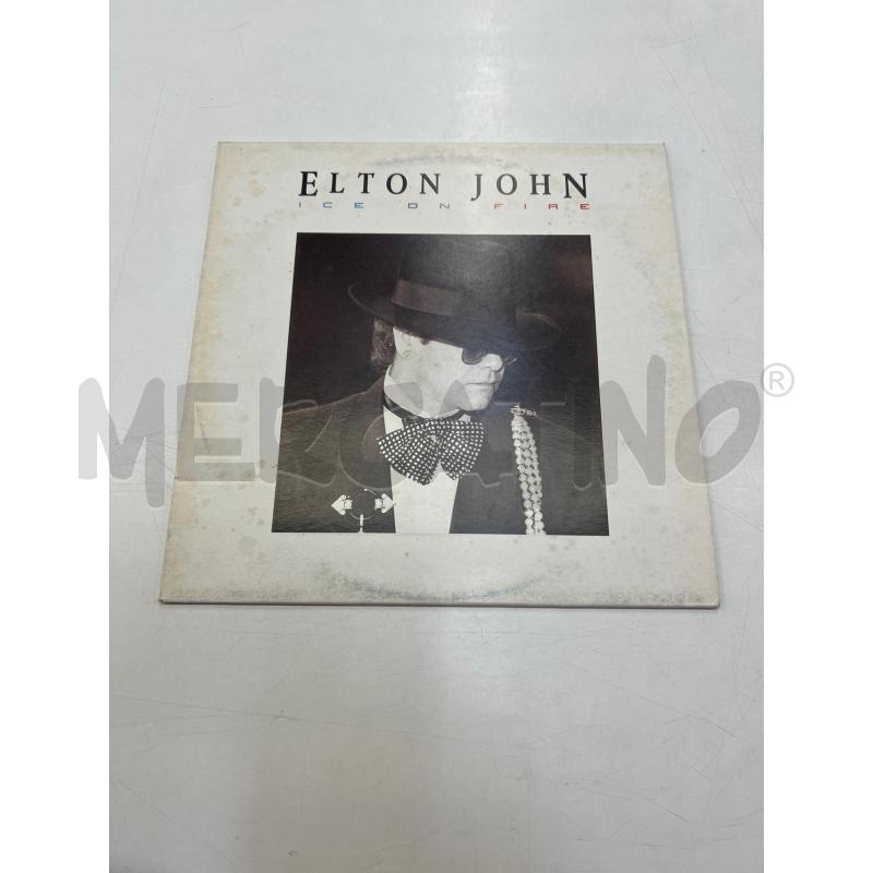 LP VINILE ELTON JOHN ICE ON FIRE | Mercatino dell'Usato Teramo 1