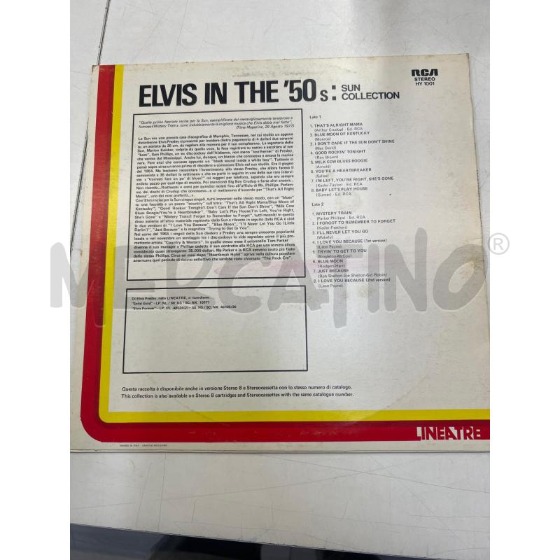 LP VINILE ELVIS IN THE 50'S LINEA TRE | Mercatino dell'Usato Teramo 2