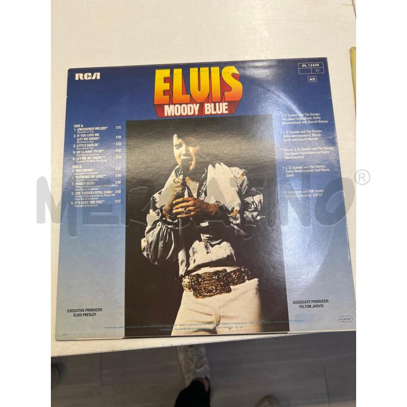 LP VINILE ELVIS MONDAY BLUE | Mercatino dell'Usato Teramo 2