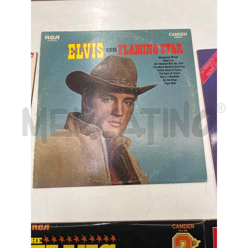 LP VINILE ELVIS SINGS FLAMING STAR CAMDEN  | Mercatino dell'Usato Teramo 1