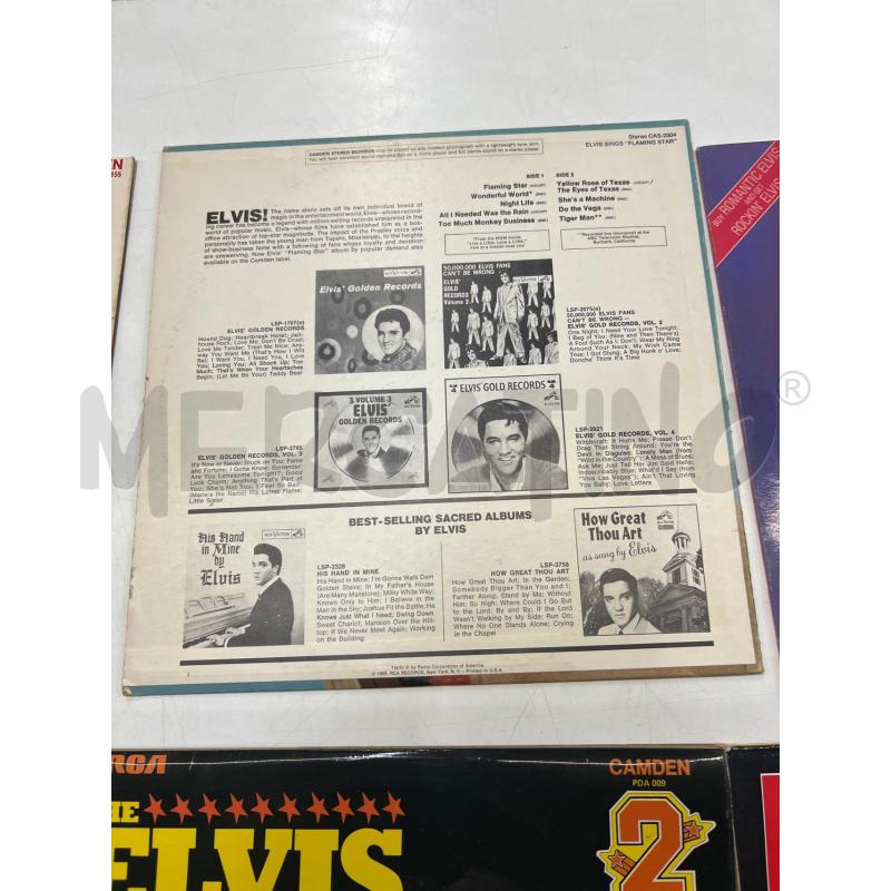 LP VINILE ELVIS SINGS FLAMING STAR CAMDEN  | Mercatino dell'Usato Teramo 2