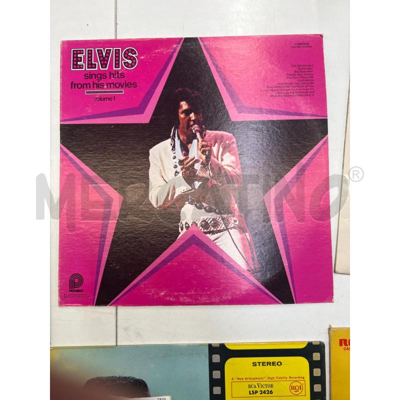 LP VINILE ELVIS  SINGS HITS FROM HIS MOVIES | Mercatino dell'Usato Teramo 1