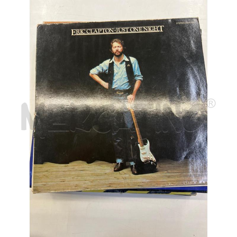 LP VINILE ERIC CLAPTON JUST ONE NIGHT | Mercatino dell'Usato Teramo 1