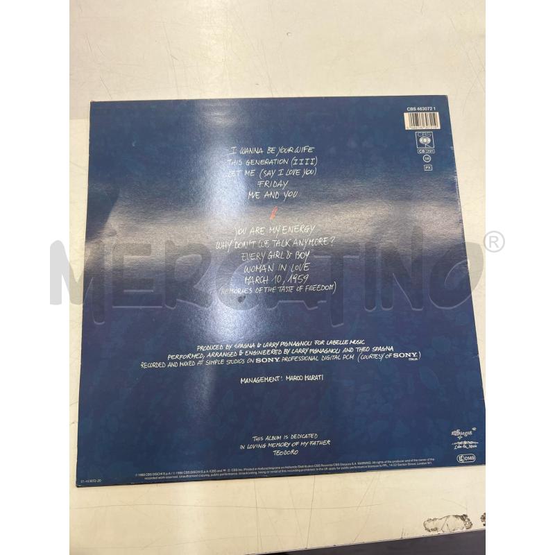 LP VINILE IVANA SPAGNA YOU ARE MY ENERGY | Mercatino dell'Usato Teramo 2