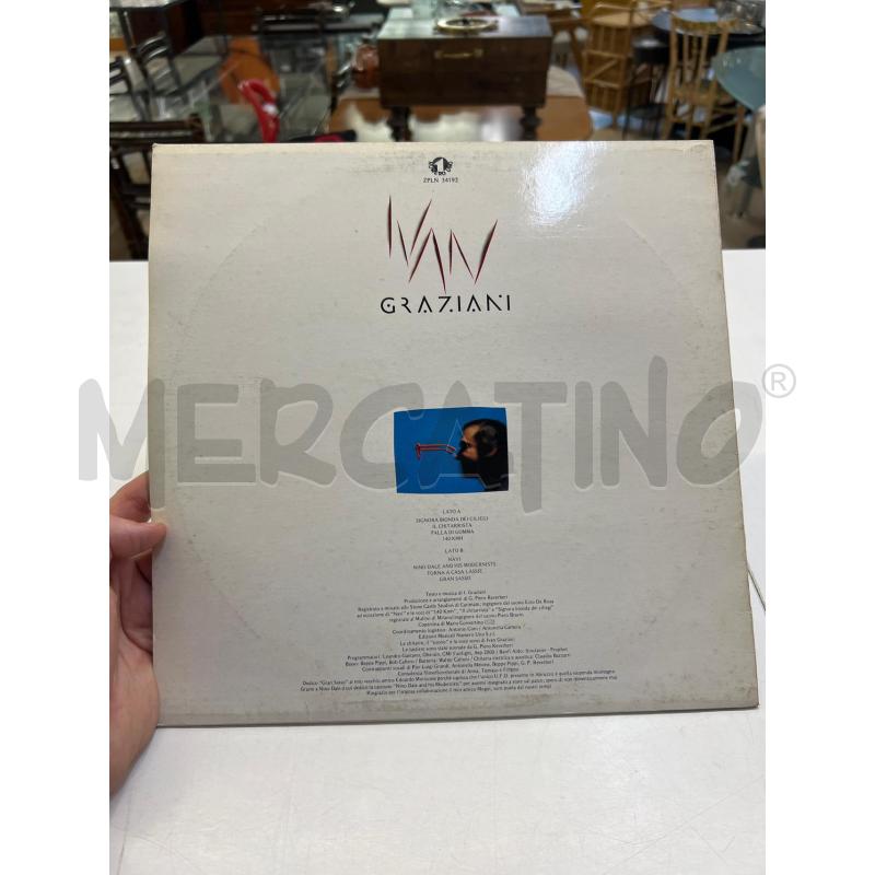 LP VINILE IVAN GRAZIANI OMONIMO ORIGIANALE VGC ZPLN 34192 | Mercatino dell'Usato Teramo 2