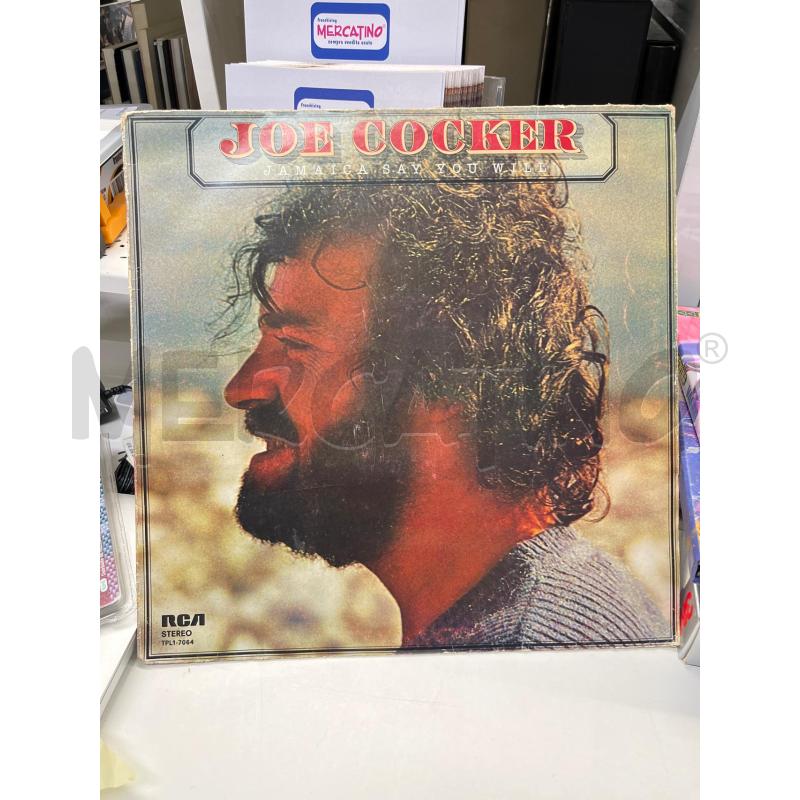 LP VINILE JOE COCKER HAMAICA SAY YOU WILL | Mercatino dell'Usato Teramo 1
