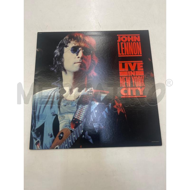 LP VINILE JOHN LENNON LIVE IN NEW YORK CITY | Mercatino dell'Usato Teramo 1