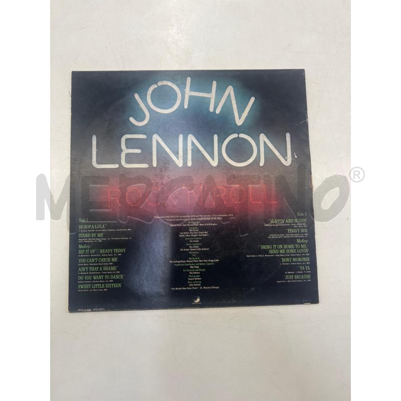 LP VINILE JOHN LENNON ROCK N ROLL | Mercatino dell'Usato Teramo 2