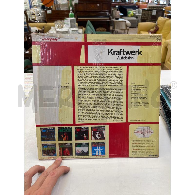 LP VINILE KRAFTWERK AUTOBAHN | Mercatino dell'Usato Teramo 2