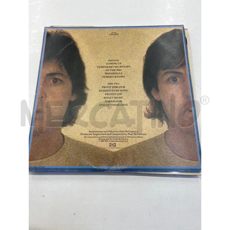 LP VINILE MC CARTNEY | Mercatino dell'Usato Teramo 2