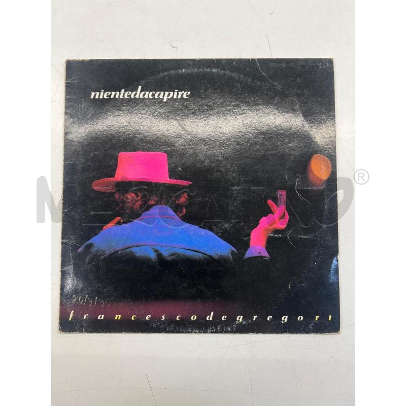 LP VINILE NIENTEDACAPIRE FRANCESCO DE GREGORI SERR 467156 1  | Mercatino dell'Usato Teramo 1
