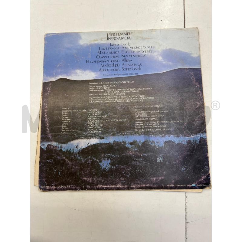 LP VINILE PINO DANIELE NERO A META' | Mercatino dell'Usato Teramo 2
