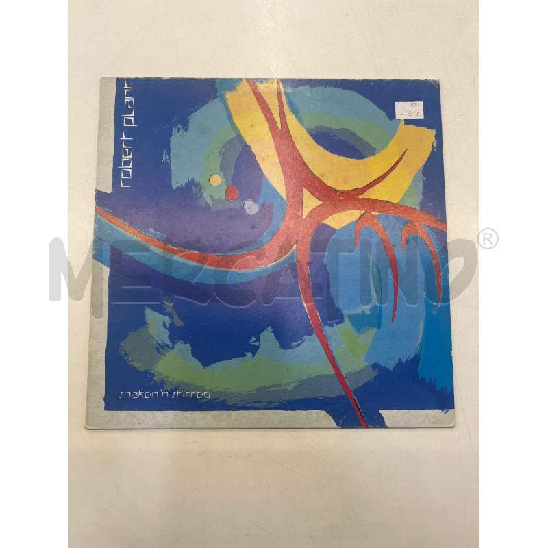 LP VINILE ROBERT PLANT - SHAKEN 'N' STIRRED VGC | Mercatino dell'Usato Teramo 1