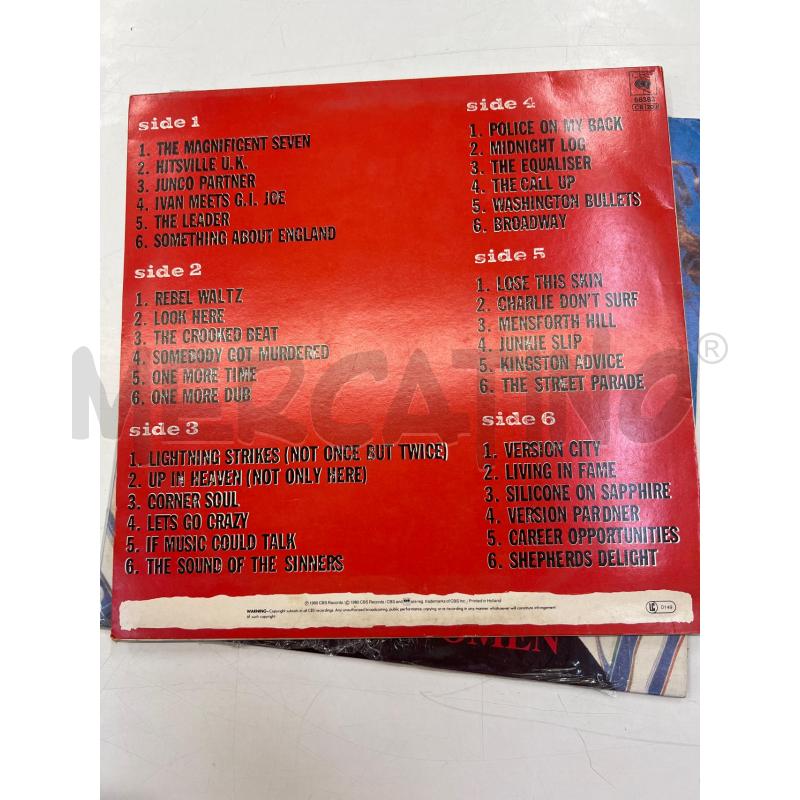 LP VINILE SANDINISTA THE CLASH CBS 66363  | Mercatino dell'Usato Teramo 2