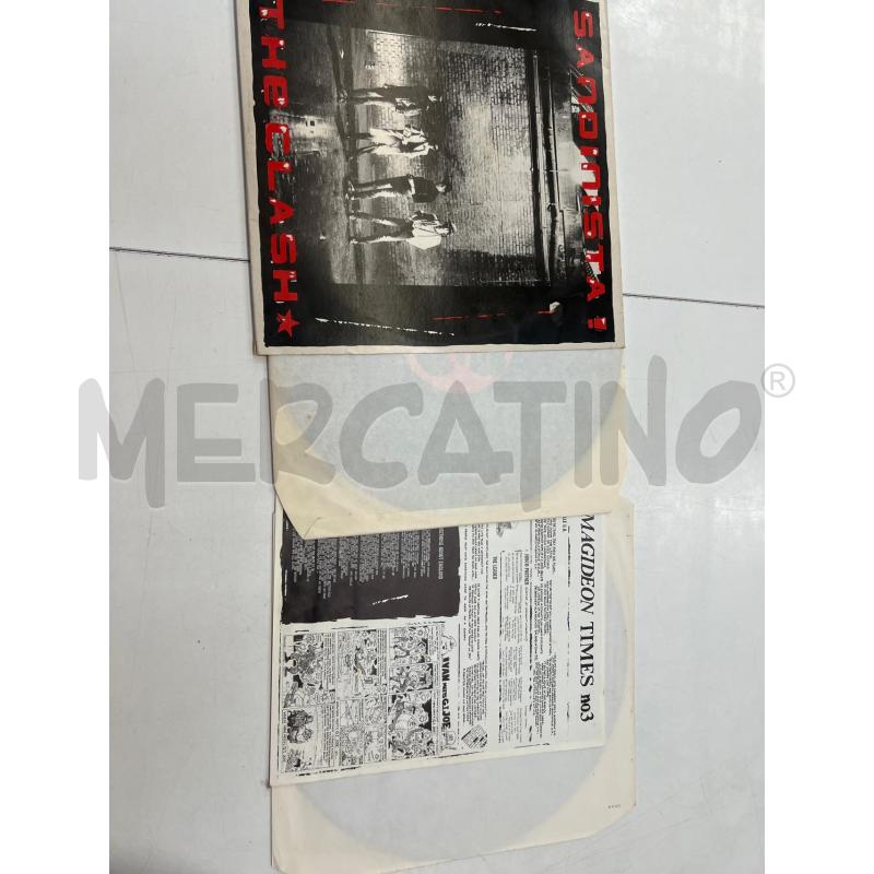 LP VINILE SANDINISTA THE CLASH CBS 66363  | Mercatino dell'Usato Teramo 3