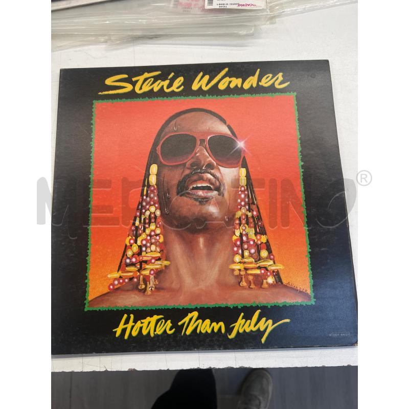 LP VINILE STEVIE WANDER HOTTER THAN JULY | Mercatino dell'Usato Teramo 1