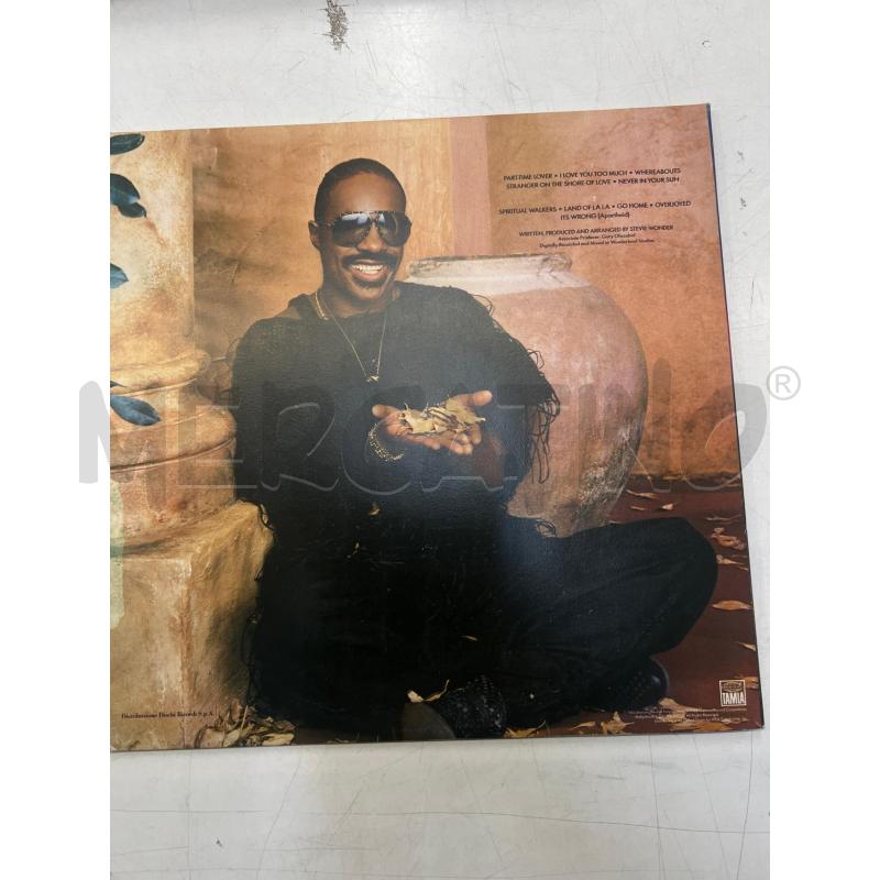 LP VINILE STEVIE WONDER IN SQUARE CIRCLE TMLP 6078 | Mercatino dell'Usato Teramo 2