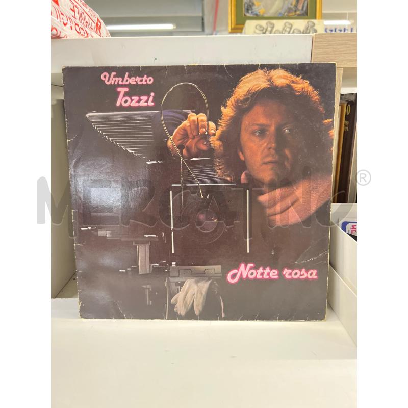 LP VINILE UMBERTO TOZZI NOTTE ROSA | Mercatino dell'Usato Teramo 1