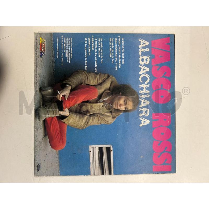 LP VINILE VASCO ROSSI ALBACHIARA  | Mercatino dell'Usato Teramo 2
