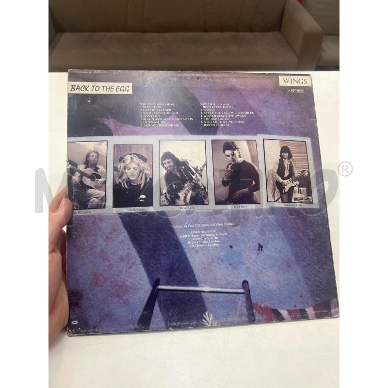 LP VINILE WINGS BACK TO THE EGG  | Mercatino dell'Usato Teramo 2
