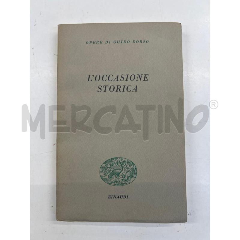 L'OCCASIONE STORICA DORSO EINAUDI 1955 SECONDA EDIZIONE | Mercatino dell'Usato Teramo 1