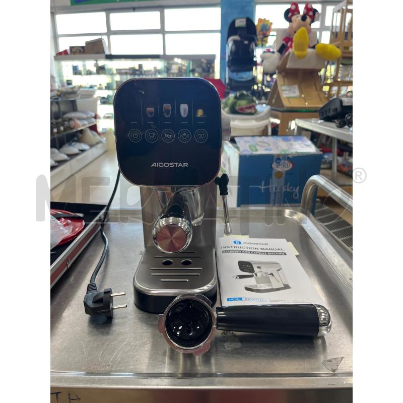 MACCHINA CAFFE' AIGOSTAR ESPRESSO MACINATO E CAPSULE | Mercatino dell'Usato Teramo 1