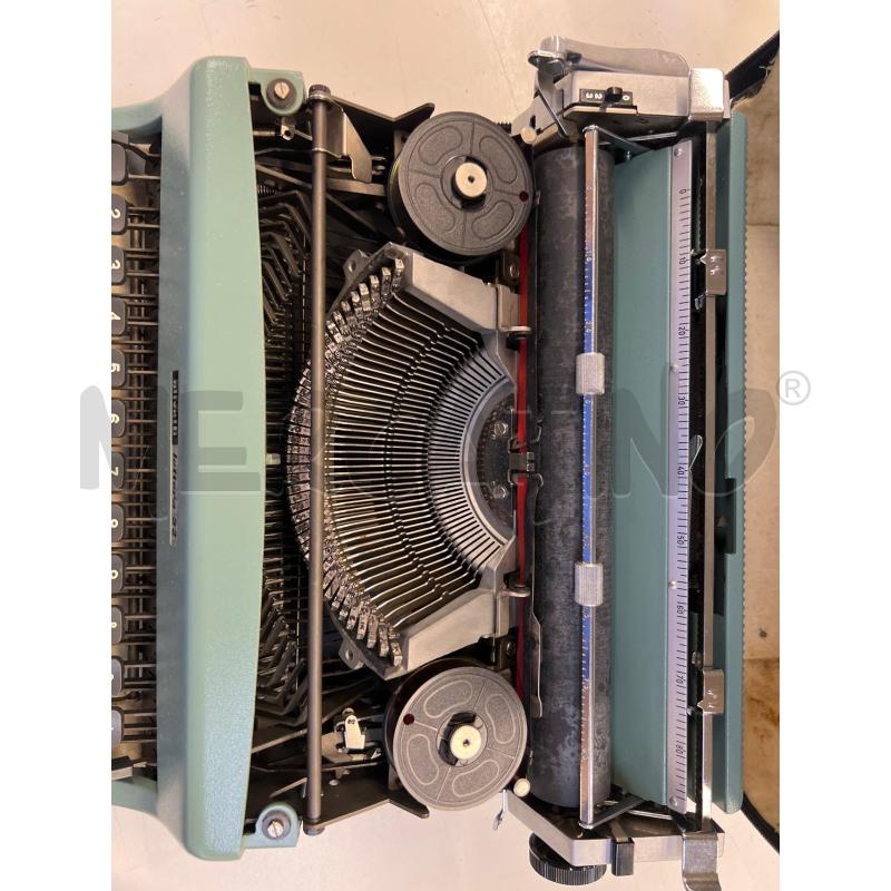 MACCHINA DA SCRIVERE OLIVETTI LETTERA 32 AZZURRA CON VALIGIA | Mercatino dell'Usato Teramo 2