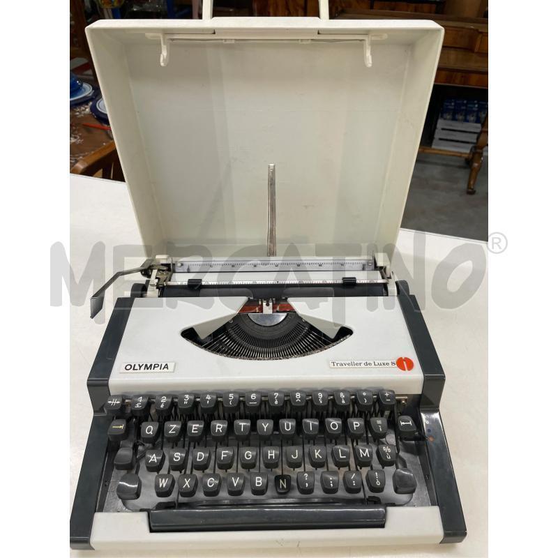 MACCHINA DA SCRIVERE OLYMPIA TRAVELLER DE LUXE VINTAGE FUNZIONANTE | Mercatino dell'Usato Teramo 1