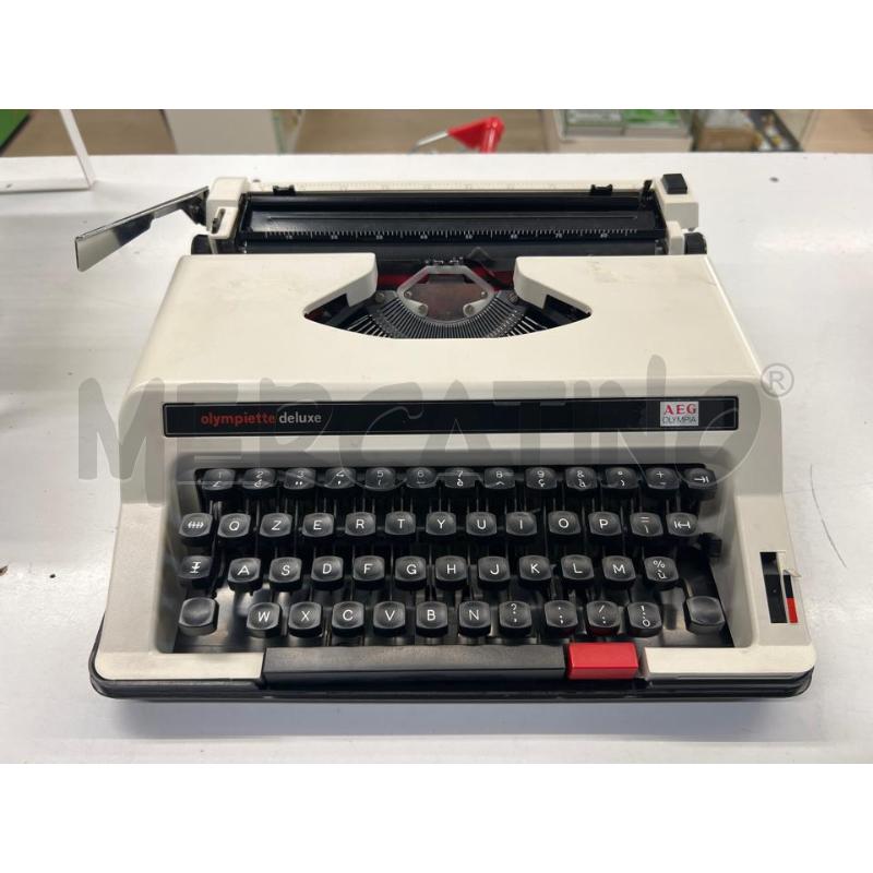 MACCHINA DA SCRIVERE OLYMPIETTE DELUXE | Mercatino dell'Usato Teramo 1