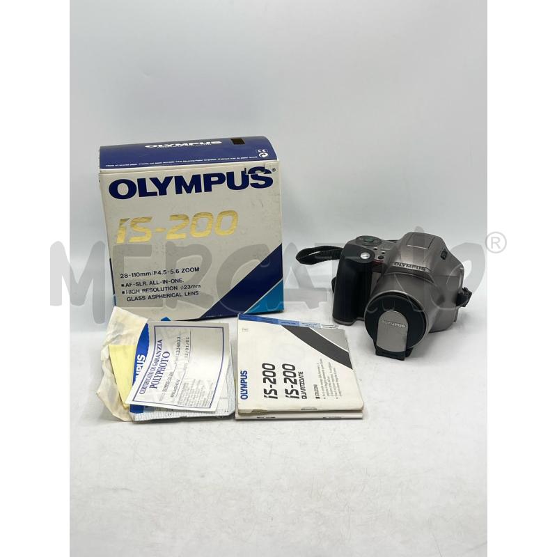 MACCHINA FOTOGRAFICA A RULLINO REFLEX OLYMPUS IS 200 | Mercatino dell'Usato Teramo 1