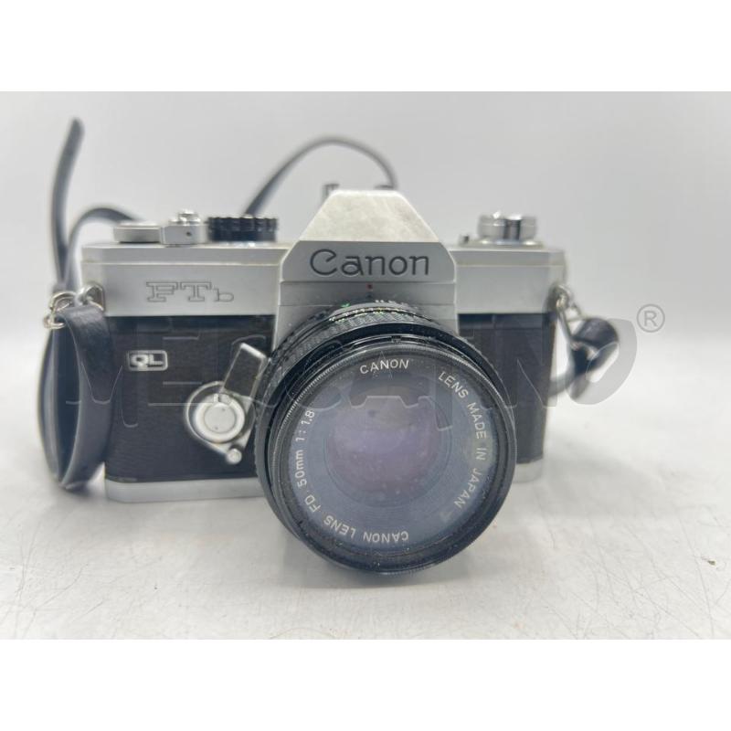 MACCHINA FOTOGRAFICA CANON FTB + OBIETTIVO 50 MM | Mercatino dell'Usato Teramo 1