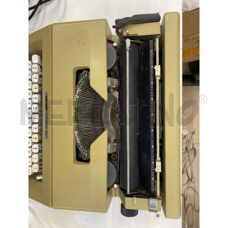 MACCHINA SCRIVERE D'EPOCA OLIVETTI LETTERA 25 | Mercatino dell'Usato Teramo 2