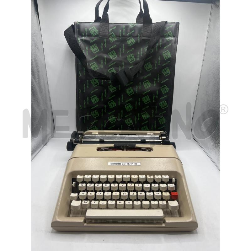 MACCHINA SCRIVERE D'EPOCA OLIVETTI LETTERA 35 | Mercatino dell'Usato Teramo 1