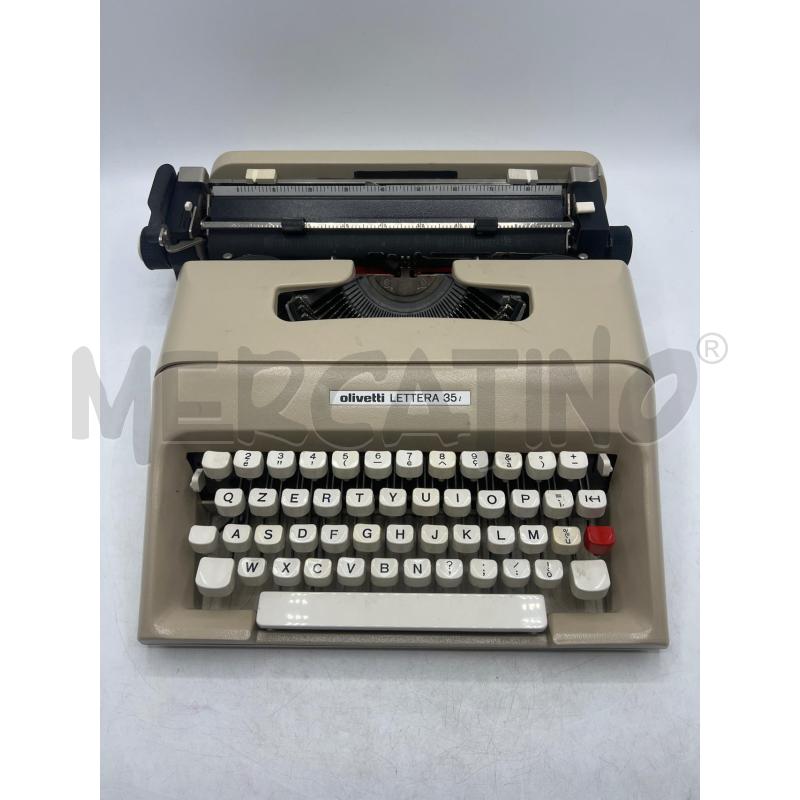 MACCHINA SCRIVERE D'EPOCA OLIVETTI LETTERA 35 | Mercatino dell'Usato Teramo 2