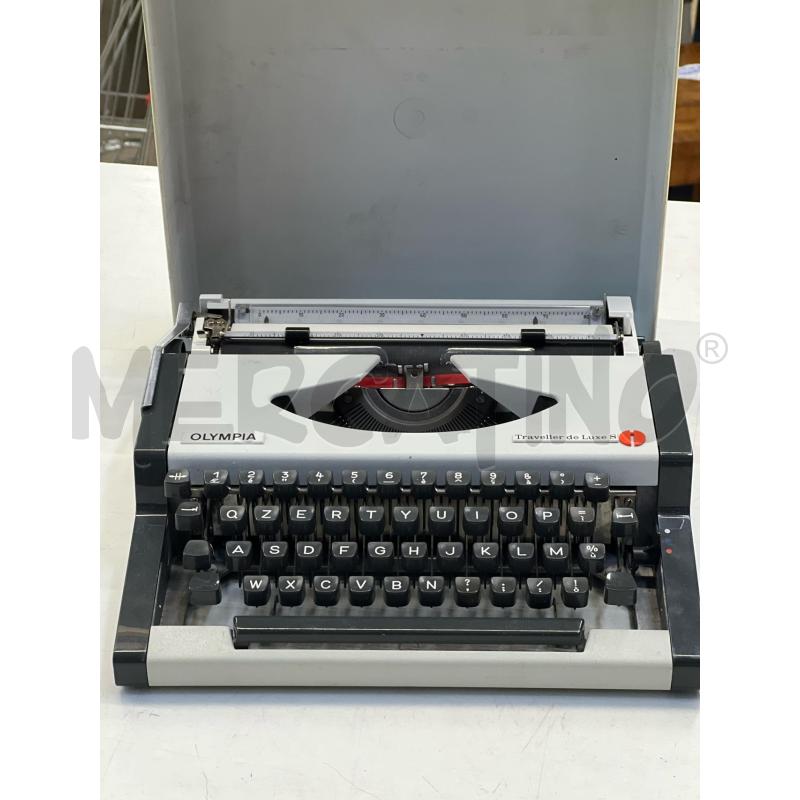 MACCHINA SCRIVERE D'EPOCA OLYMPIA TRAVELLER DE LUXE | Mercatino dell'Usato Teramo 1