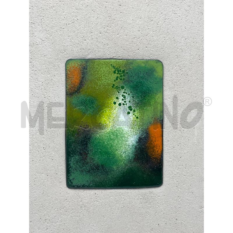MAIOLICA CERAMICA QUADRO ASTRATTO CENTRO AVE LOPPIANO 26X20CM | Mercatino dell'Usato Teramo 2